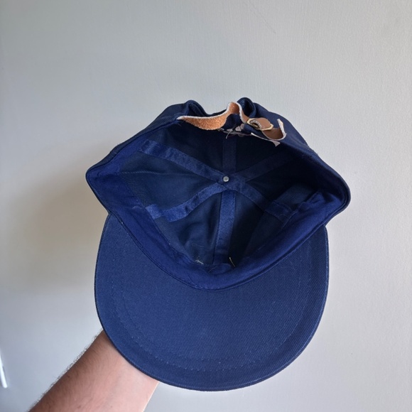 vintage BELL OLYMPICS french dad hat trucker hat strapback cap - Picture 5 of 6